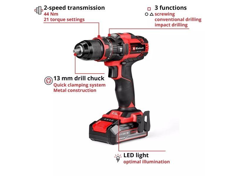 EINHELL 18V CORDLESS DRILL