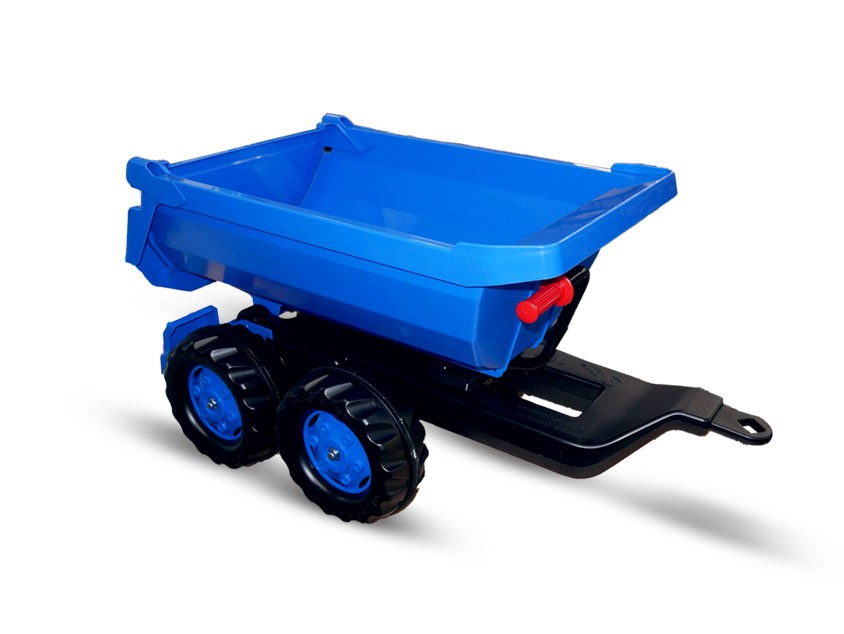 "ROLLY" BLUE HALFPIPE TRAILER