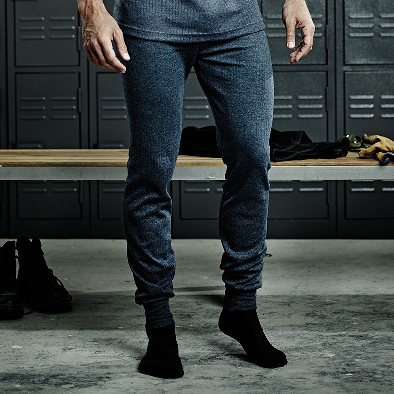 TROUSERS DENIM THERMAL LONG JOHN REGATTA