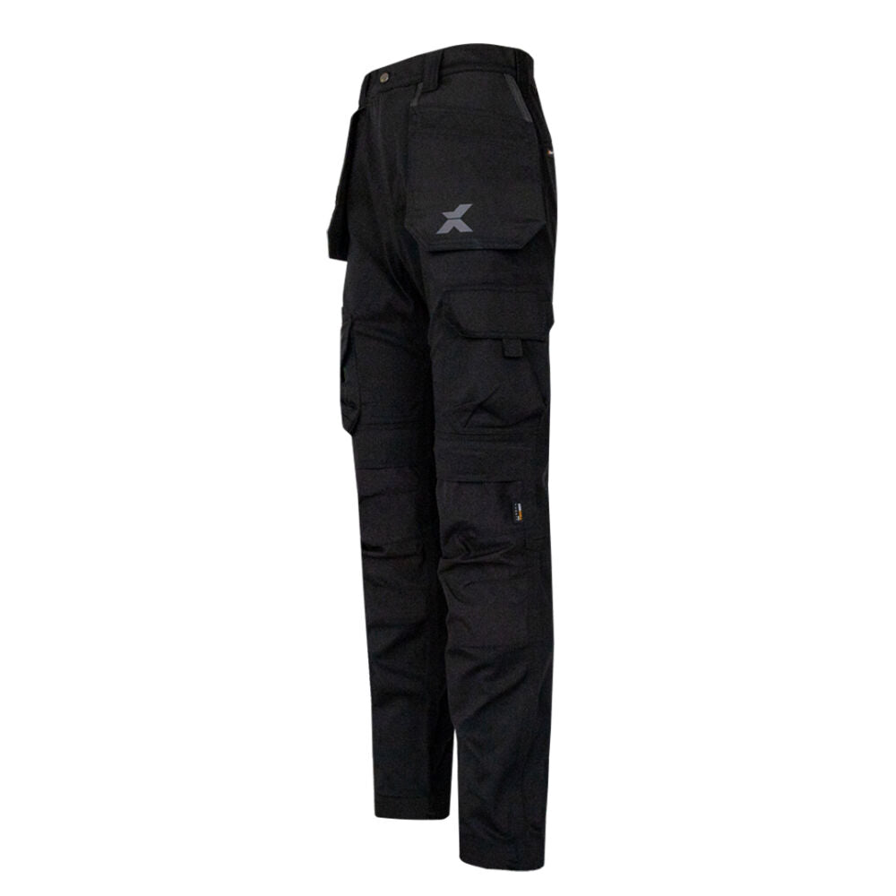 Xpert Pro Stretch Work Trouser Black