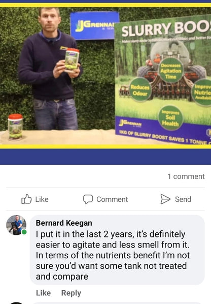 J GRENNAN SLURRY BOOST 500G