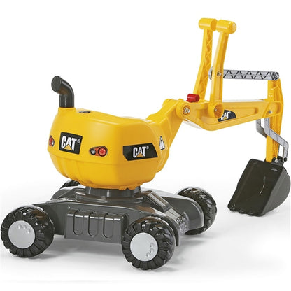 "ROLLY" CAT EXCAVATOR ON WHEELS