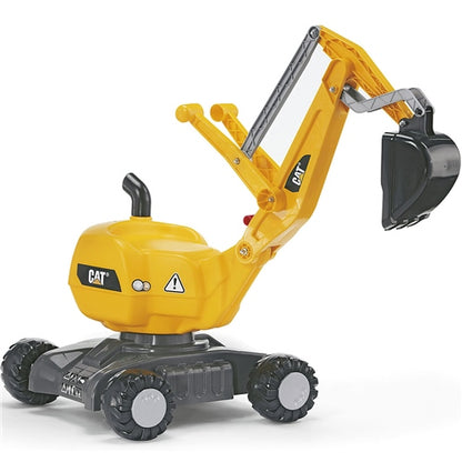 "ROLLY" CAT EXCAVATOR ON WHEELS