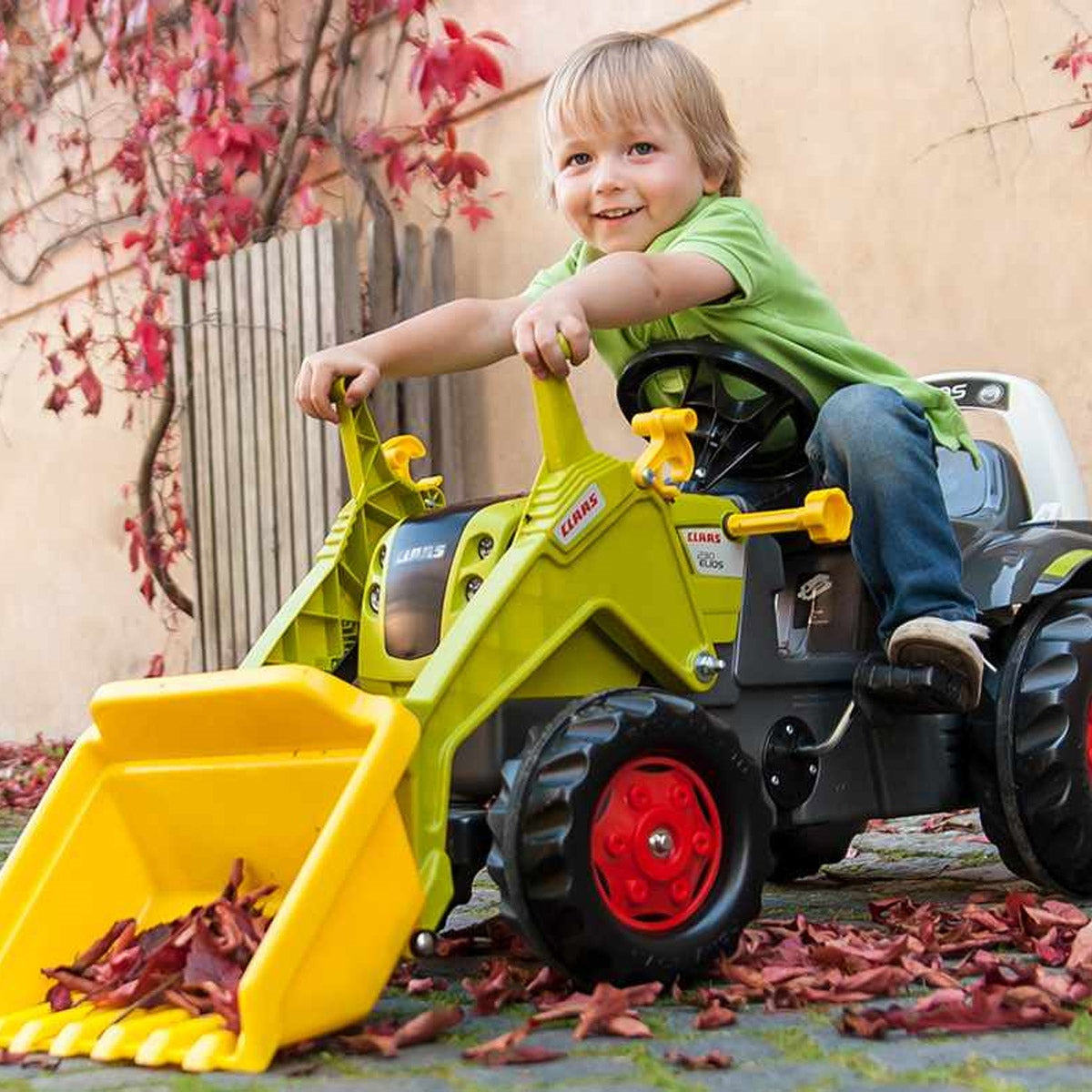 ROLLY KID CLAAS TRACTOR WITH LOADER