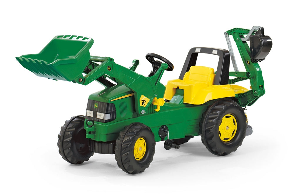 "ROLLY" JOHN DEERE TRACTOR W/LOADER & BACKHOE