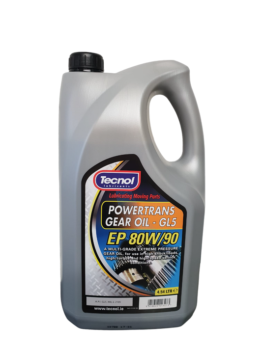 TECNOL 80/90W GEAR OIL 4.5L