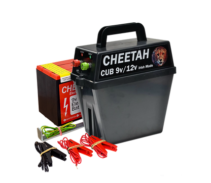 CHEETAH CUB 9V/12V BATTERY FENCER