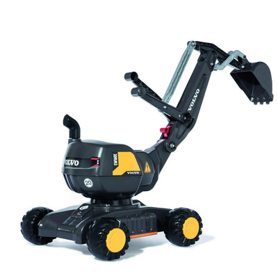 Rolly Volvo Sit on Digger Black