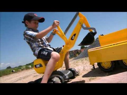 "ROLLY" CAT EXCAVATOR ON WHEELS