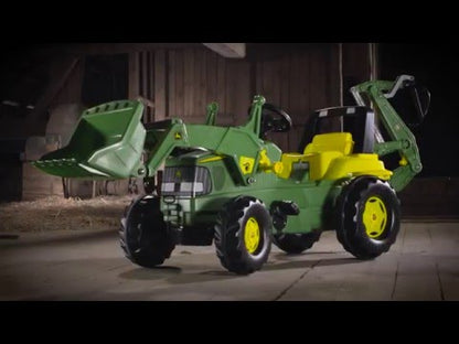 "ROLLY" JOHN DEERE TRACTOR W/LOADER & BACKHOE