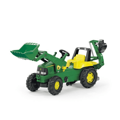 "ROLLY" JOHN DEERE TRACTOR W/LOADER & BACKHOE