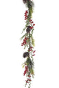 WREATH AND GARLAND BERRY AND PINE CONE