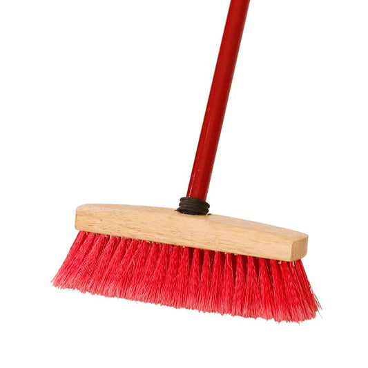 JUNIOR SOFT SWEEPING BRUSH RED