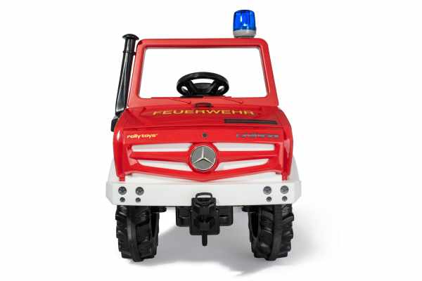 "ROLLY" FIRE UNIMOG W/GEARS BRAKES & FLASHLIGHT