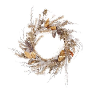 GOLD WREATH AND GARLAND