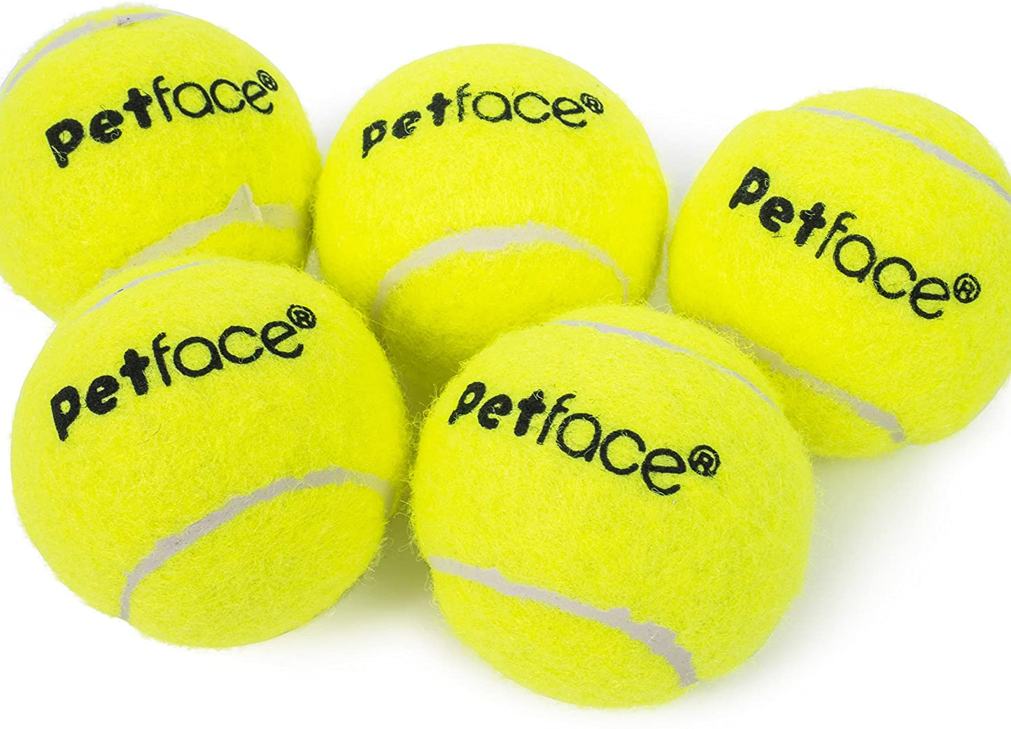 5 PACK MINI SUPER TENNIS BALLS 4CM