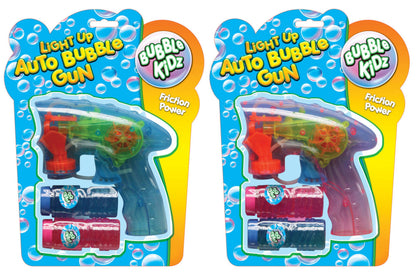 Auto Bubble Gun with Light