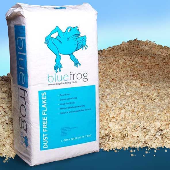 BLUE FROG WOOD SHAVINGS BALE