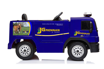 Brian Grennan Transport 12v Electric Ride-on Truck with Remote Control