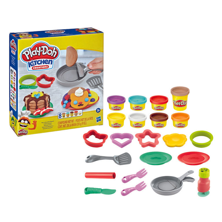 PLAYDOH FLIP N PANCAKES PLAYSET