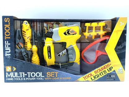 TUFF TOOLS MULTI-TOOL SET LIGHT & SOUND ASST