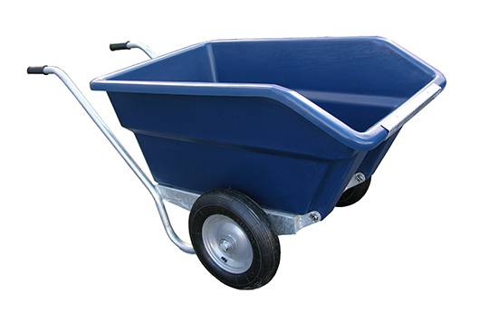 JFC TIPPING WHEELBARROW 250 LT BLUE