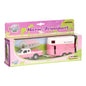 KIDS GLOBE DIE CAST PINK MITSUBISHI L200 WITH HORSETRAILER