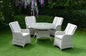 PORTOFINO - VERONA 4 SEAT ROUND DINING SET