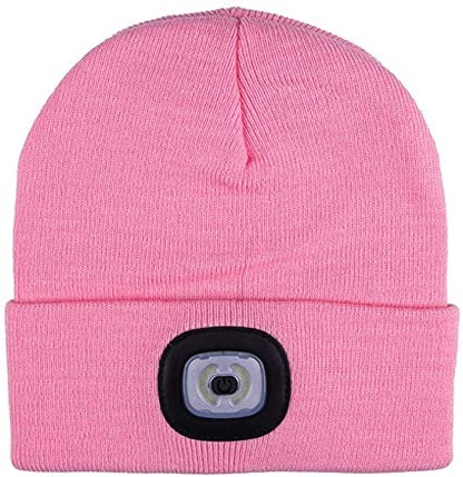 Adults Rechargeable LED Beanie One Size