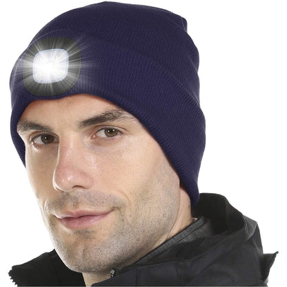Adults Rechargeable LED Beanie One Size