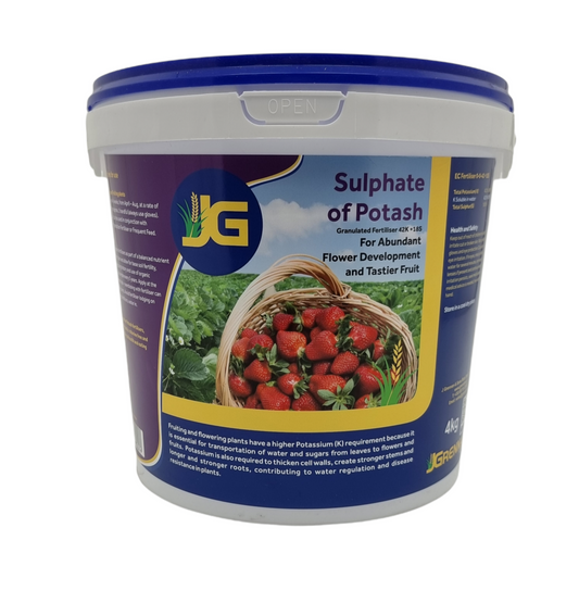 JG SULPHATE OF POTASH GARDEN FERTILISER 5KG