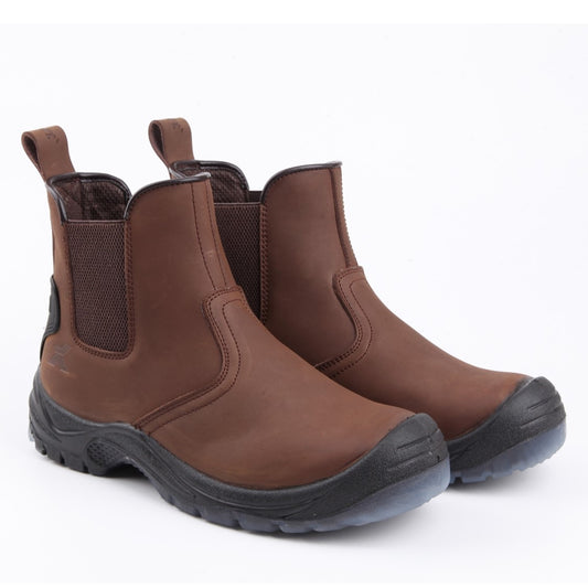 XPERT DEFIANT SAFETY DEALER BOOT BROWN