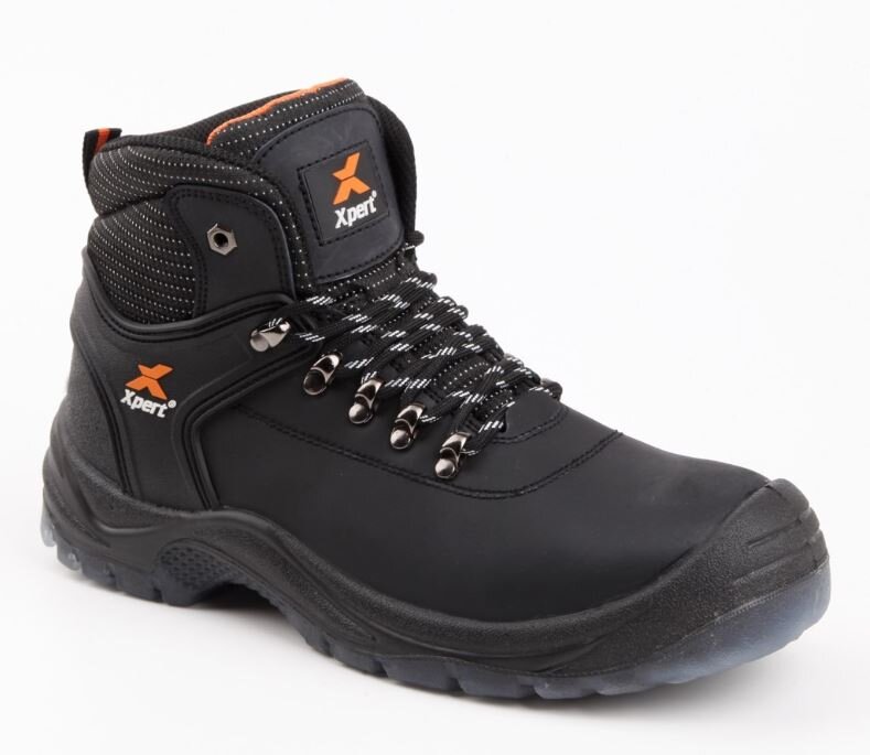 XPERT WARRIOR SBP SAFETY LACED BOOT BLACK
