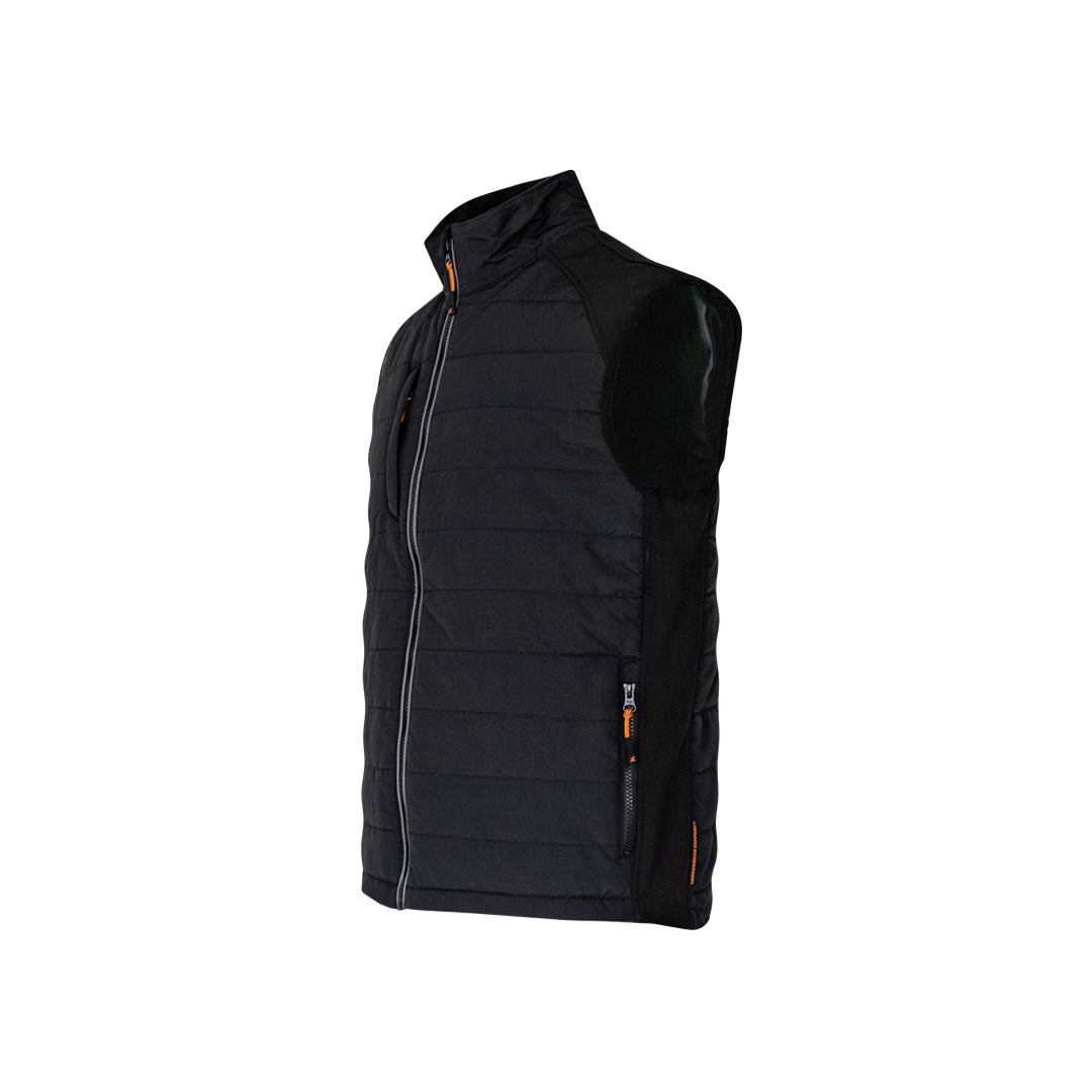 Xpert Pro Rip-Stop Panelled Bodywarmer Black