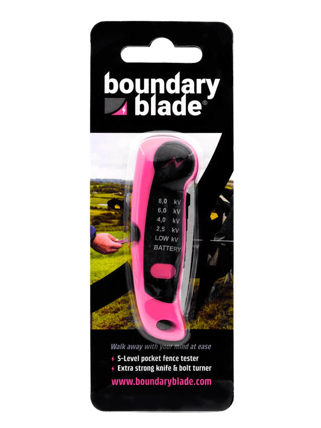 BOUNDARY BLADE FENCE TESTER/POCKET KNIFE