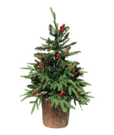 100CM KENSINGTON PRE LIT POTTED SPRUCE